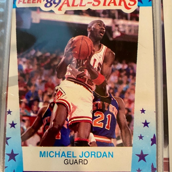 Michael Jordan ‘89 ALL-STARS card - Picture 4 of 4